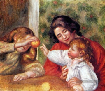  renoir art - gabrielle avec jean et petit Pierre Auguste Renoir